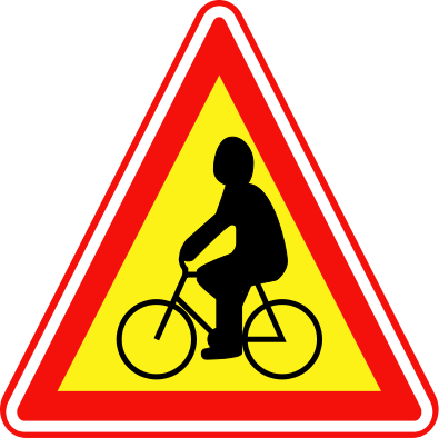 Datei:Korean Traffic sign (Bicycles).svg