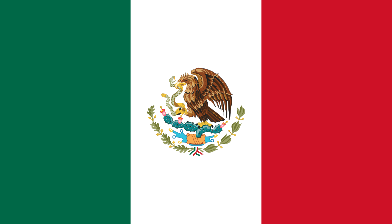 Datei:Flag of Mexico.svg
